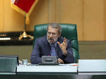 کراپ‌شده - علی لاریجانی رئیس مجلس 