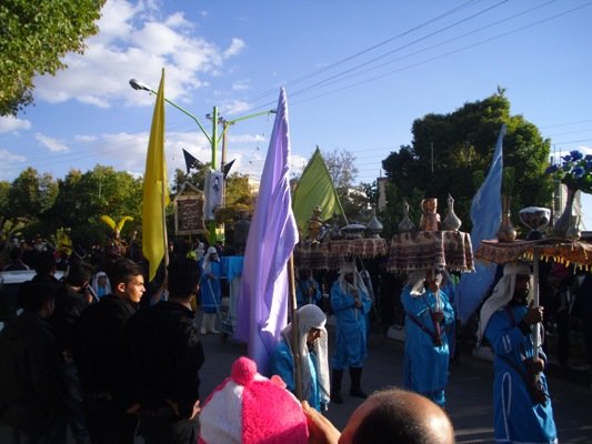 حرکت نمادین امام حسین فرخ شهر