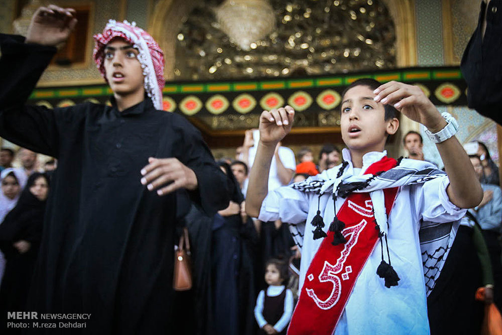 ورود نمادین کاروان امام حسین (ع) به کربلا