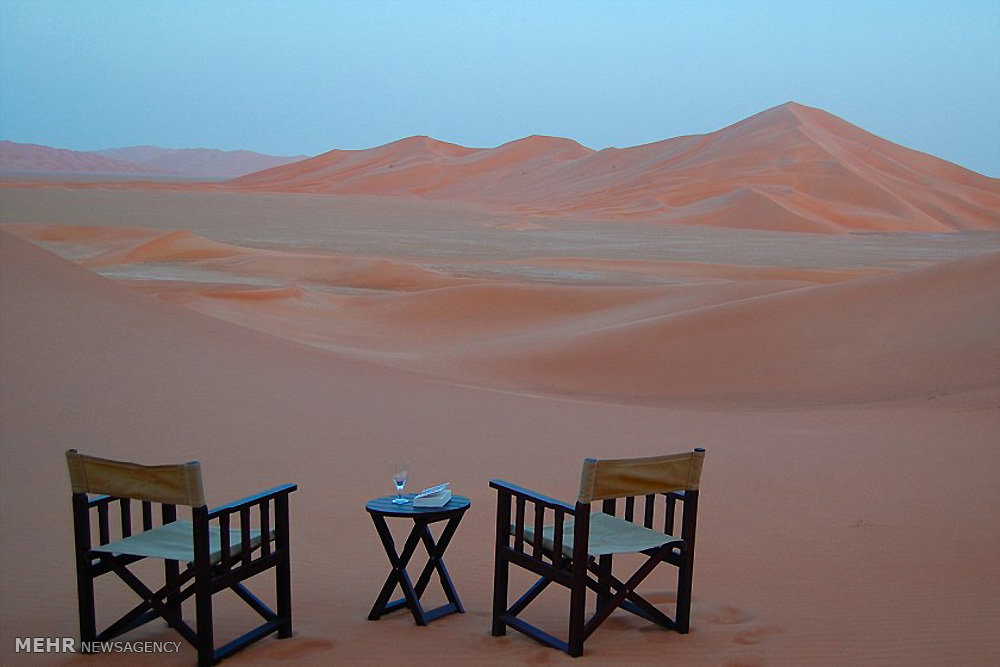 گردش در کویر و خیمههای مجلل!+تصاویر گردش در کویر و خیمههای مجلل!+تصاویر