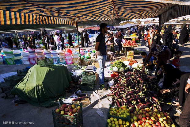 چهارشنبه بازار در گرگان