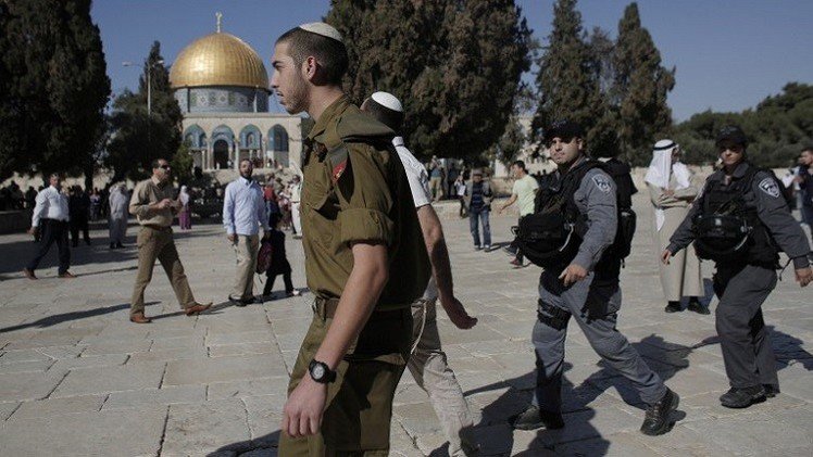 محاصره شدید مسجدالاقصی و تبدیل بیت المقدس به یک پادگان نظامی
