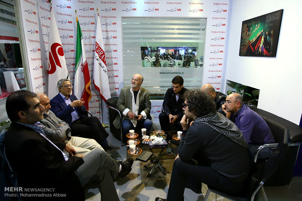 غرفه خبرگزاری مهر در چهارمین روز از بیستمین نمایشگاه مطبوعات.