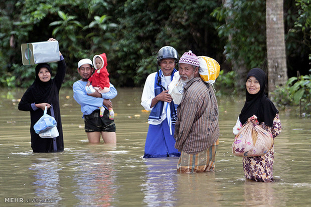 سیل مرگبار در مالزی، اندونزی و تایلند 1