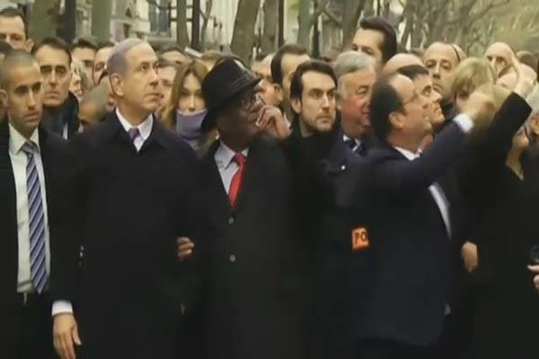 حضور سران رژیم صهیونیستی در راهپیمایی پاریس یک نوع تبلیغ سیاسی است