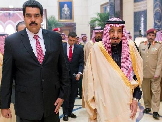 مذاکرات مادورو درباره سقوط بهای نفت در عربستان