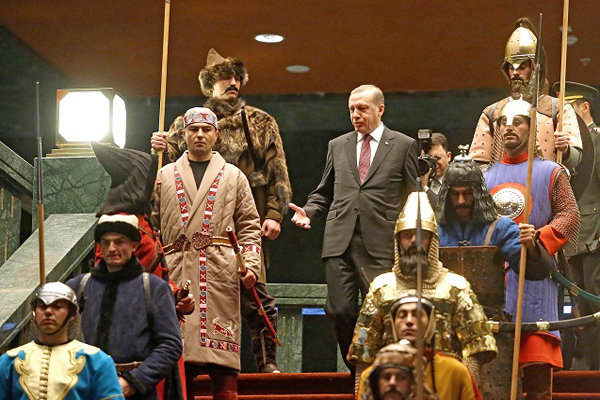 «اردوغان» و «ابومازن» در کنفرانس مطبوعاتی مشترک شرکت کردند