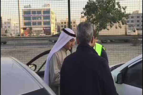فیلم/بازداشت رئیس شورای الوفاق بحرین