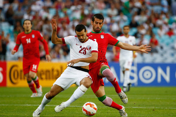 دیدار تیم ملی ایران و قطر