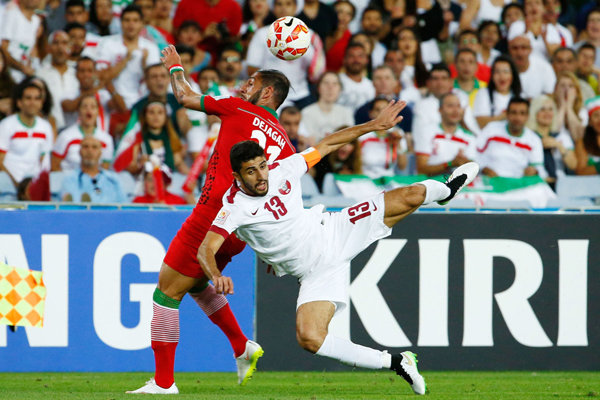 دیدار تیم ملی ایران و قطر