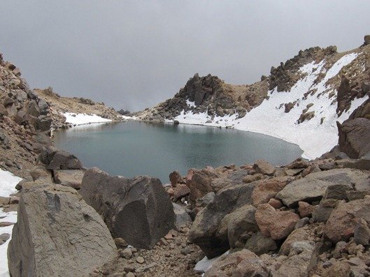 دریاچه قله سبلان