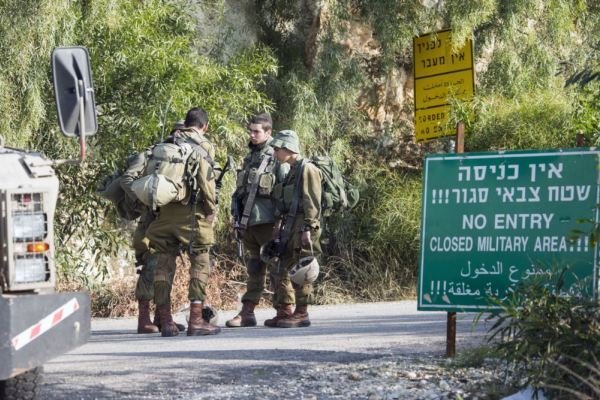 اعلام منطقه بسته نظامی در مرزهای فلسطین اشغالی و جنوب لبنان