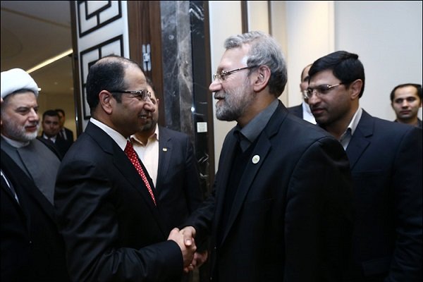 علی لاریجانی در دیدار با رئیس مجلس عراق