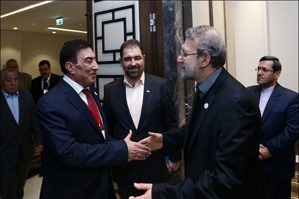 علی لاریجانی در دیدار رئیس مجلس اردن