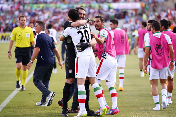 دیدار تیم ملی ایران و عراق