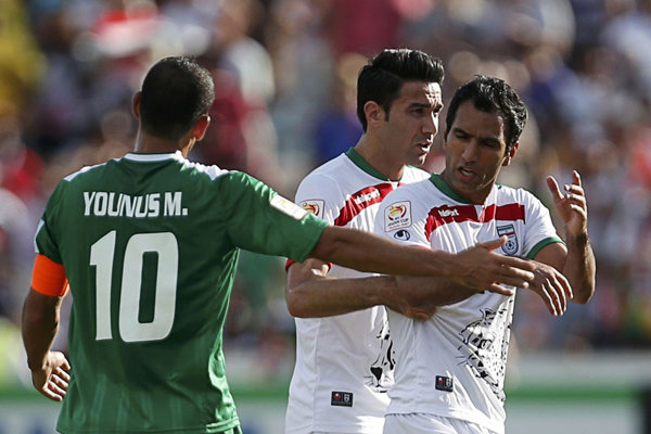 دیدار تیم ملی ایران و عراق