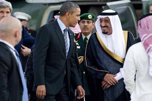 سفر پادشاه عربستان به آمریکا با موضوع ایران، سوریه و یمن