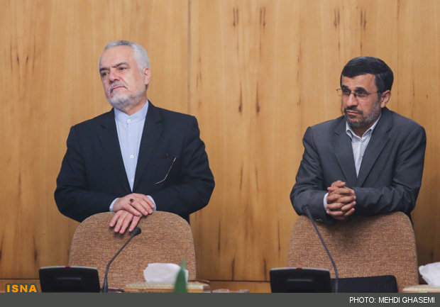 محمود احمدی نژاد و محمدرضا رحیمی