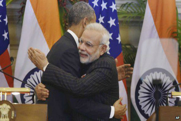 یخ اختلافات هسته ای هند-آمریکا با امضای اوباما-مودی آب شد