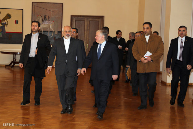 دیدار وزرای امور خارجه ایران و ارمنستان