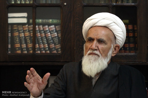 گفتگو با ایت الله محی الدین حائری شیرازی