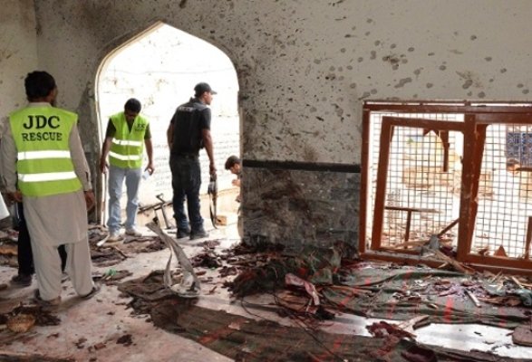 انفجار در مسجدی در پاکستان 