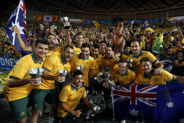 قهرمانی جام ملتها صعود 37 پله‎ای برای استرالیا به همراه دارد