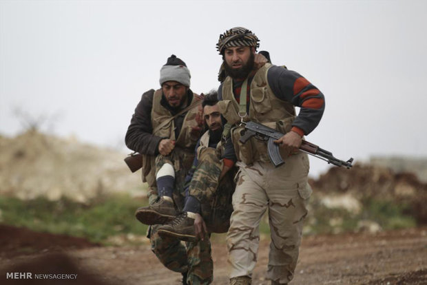 فرار تروریستهای زخمی از حلب به سمت مرزهای ترکیه برای مداوا
