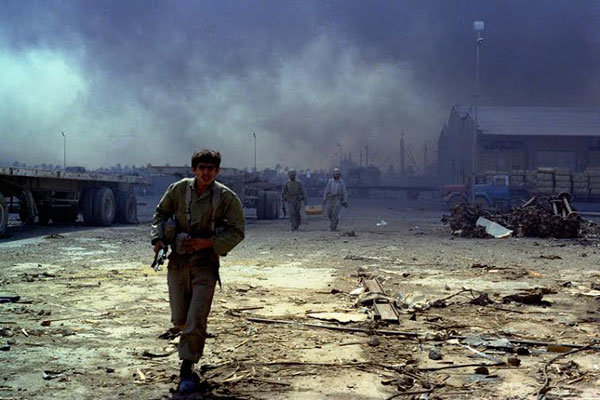 عکس رسول ملاقلی پور از حمله عراق
