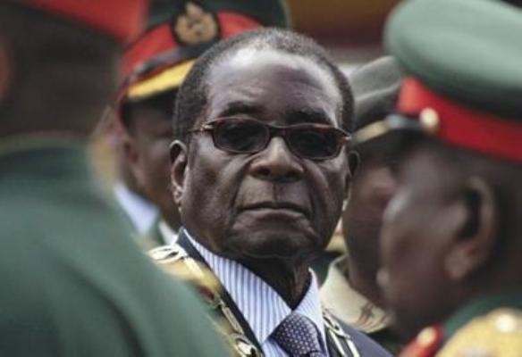 رابرت موگابه رئیس‌ جمهوری زیمبابوه 
