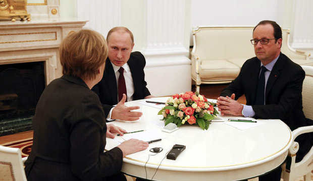 مسکو ،برلین و پاریس در حال آماده سازی پیش نویس توافقنامه مینسک