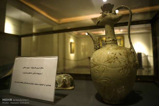 نمایشگاه کشفیات یگان حفاظت سازمان میراث فرهنگی