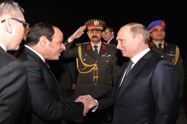 راه جدید مسکو به خاورمیانه از مصر می گذرد