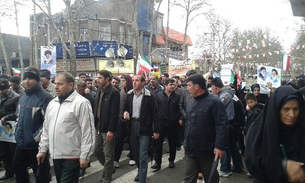 راهپیمایی 22 بهمن - خرم آباد