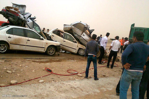 حوادث اهواز تصادف وحشتناک در ایران تصادف مرگبار اخبار حوادث اخبار تصادف اخبار اهواز
