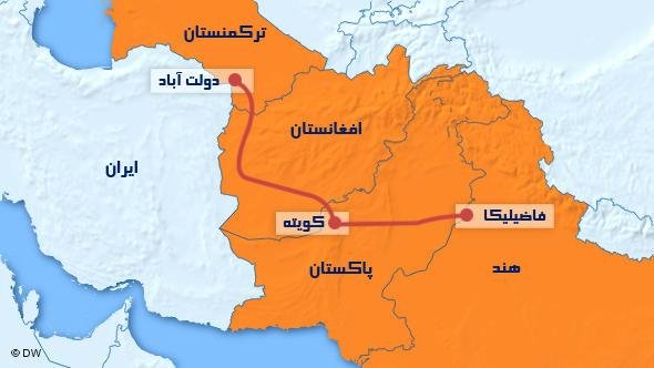 افغانستان منتظر عملیاتی شدن پروژه تاپی