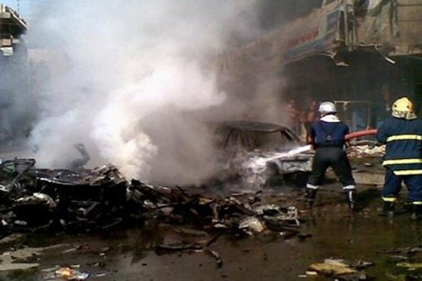 انفجار خودروی بمب گذاری شده در بعقوبه ۲۲ کشته و زخمی برجا گذاشت