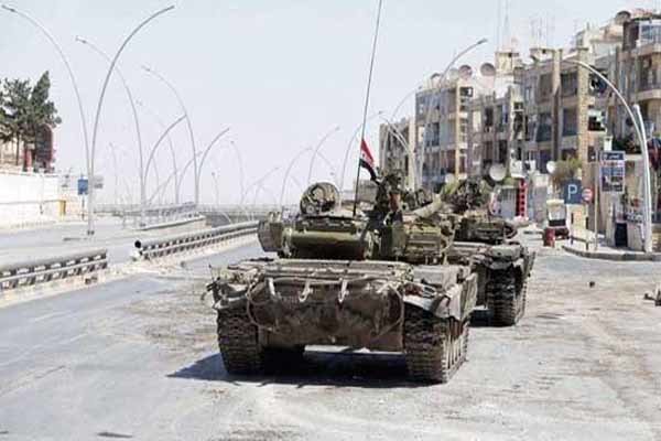 پیشروی های ارتش سوریه به سوی شهر جسرالشغور