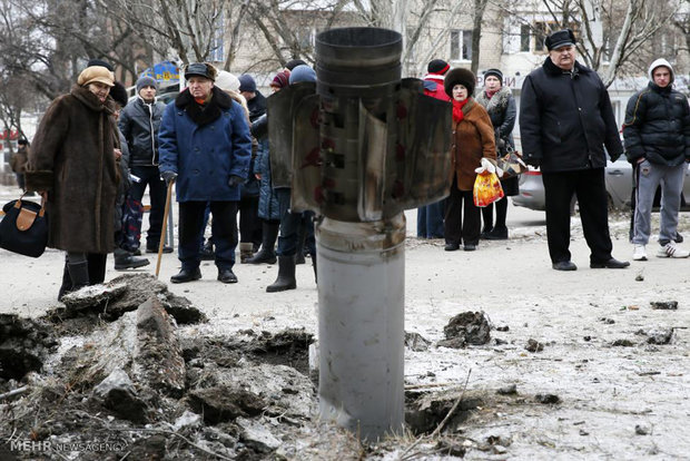 یک کشته در شلیک خمپاره به منطقه ای در نزدیکی دونتسک