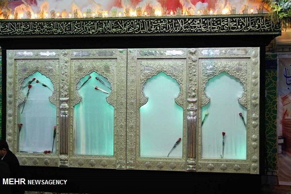 ضریح خیمه گاه حضرت ابوالفضل(ع)در بوشهر