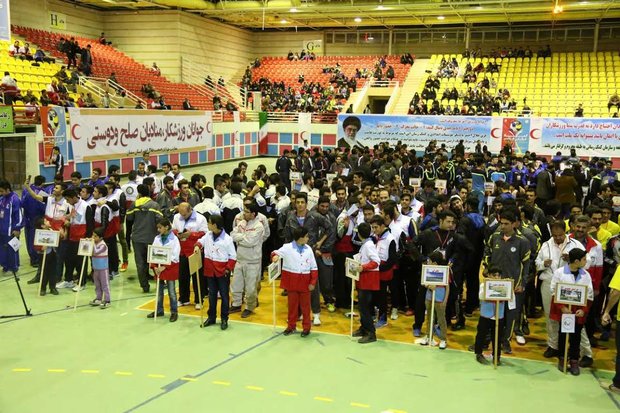 بیست و دومین المپیاد فرهنگی ورزشی جوانان هلال احمر در سمنان