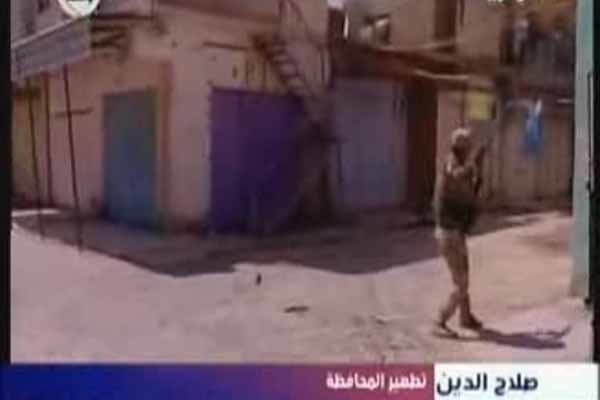فیلم/آماده شدن نیروهای امنیتی عراق برای آزاد سازی صلاح الدین