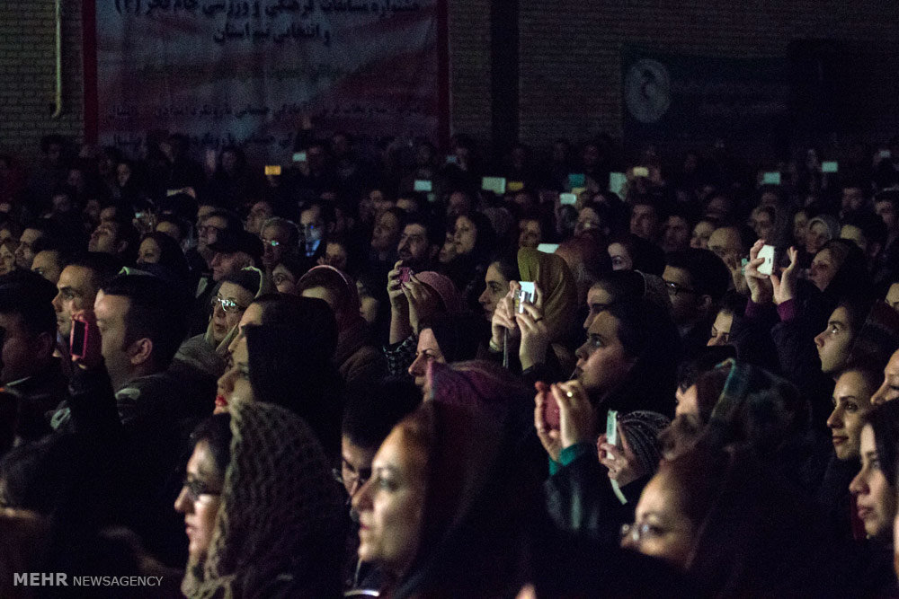 Homayoun Shajarian's concert in Gorgan - IN PHOTOS