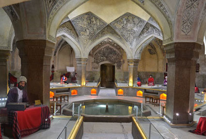 موزه گرمابه حمام وکیل شیراز دو روز تعطیل است