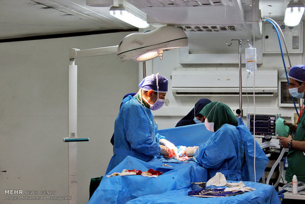 ویزیت رایگان بیماران در بیمارستان صحرایی شهید آیت الله صدوقی
