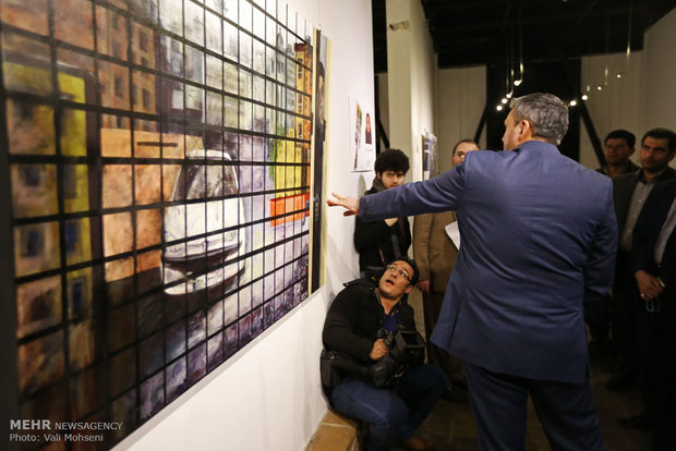 افتتاح دومین سمپوزیوم نقاشی تهران