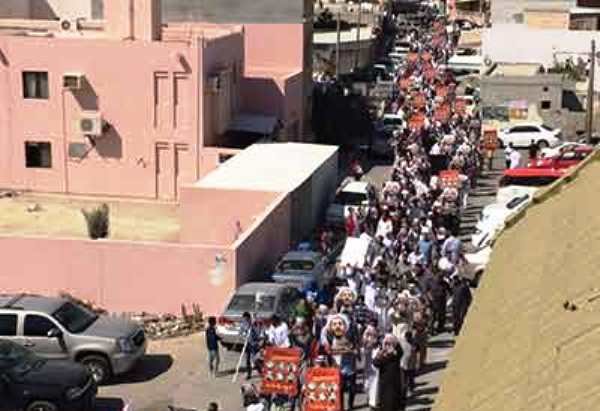 مردم بحرین در نقاط مختلف این کشور تظاهرات کردند