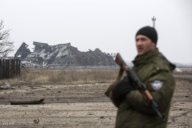 خرابی های فرودگاه اوکراین