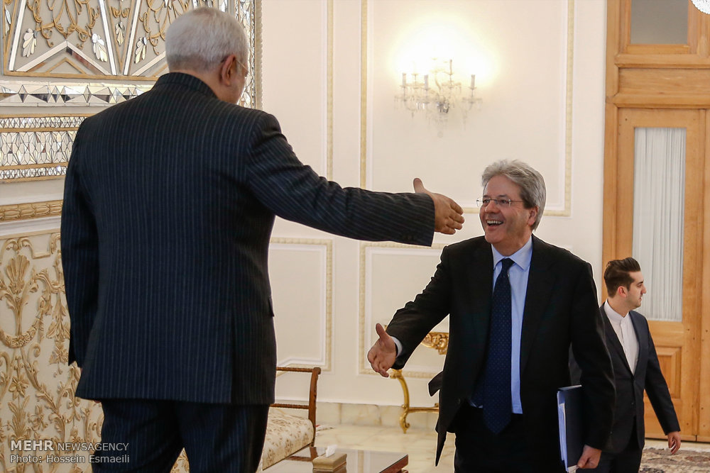 Iranian, Italian FMs meet - IN PHOTOS