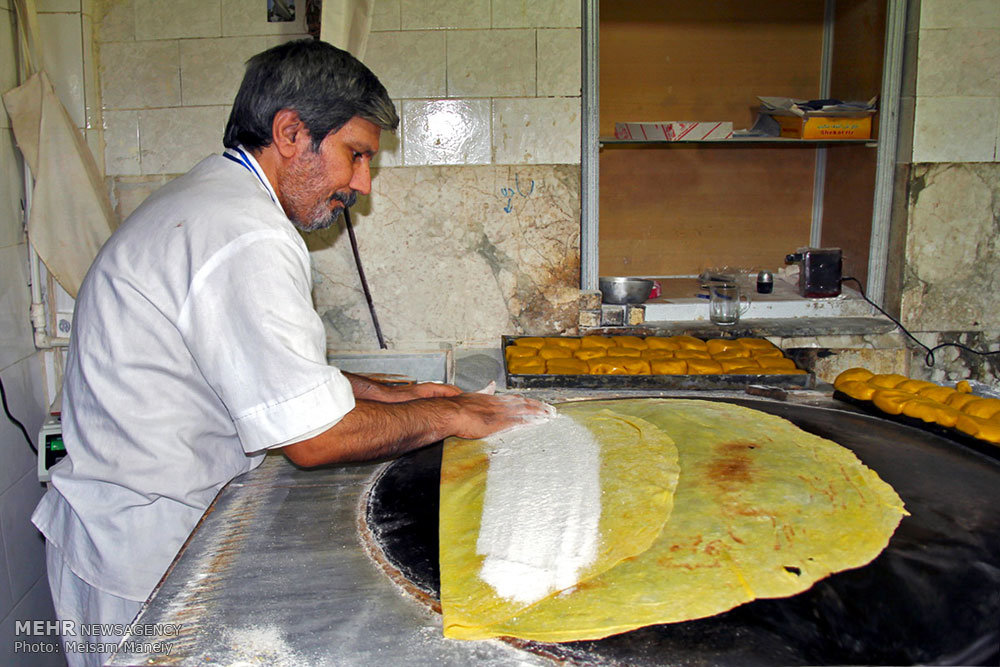 کارگاه پخت شیرینی کرمانشاهی